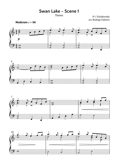 Swan Lake theme Scene 1