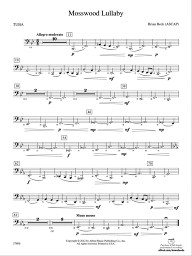 Mosswood Lullaby: Tuba