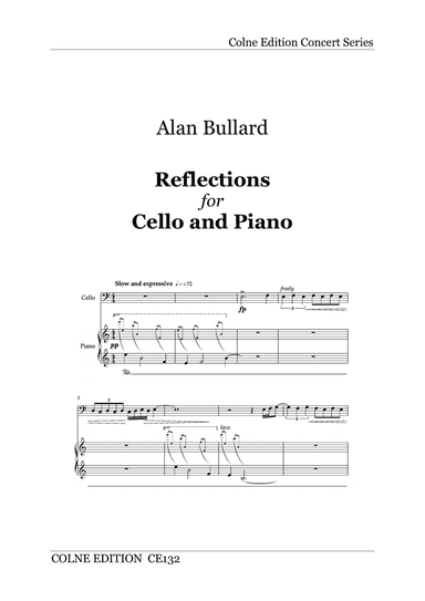 Reflections, for cello and piano