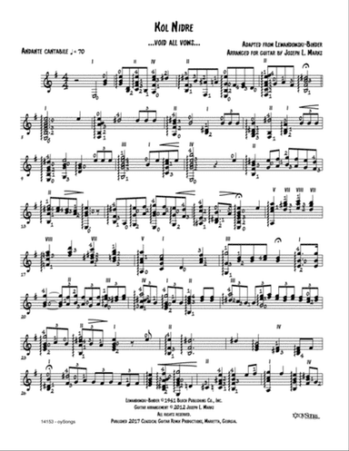 Kol Nidre (arr. Joe Marks)