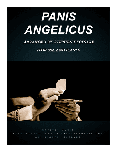 Panis Angelicus (for SSA - Piano Accompaniment)