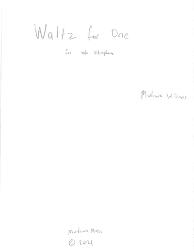 Waltz for One