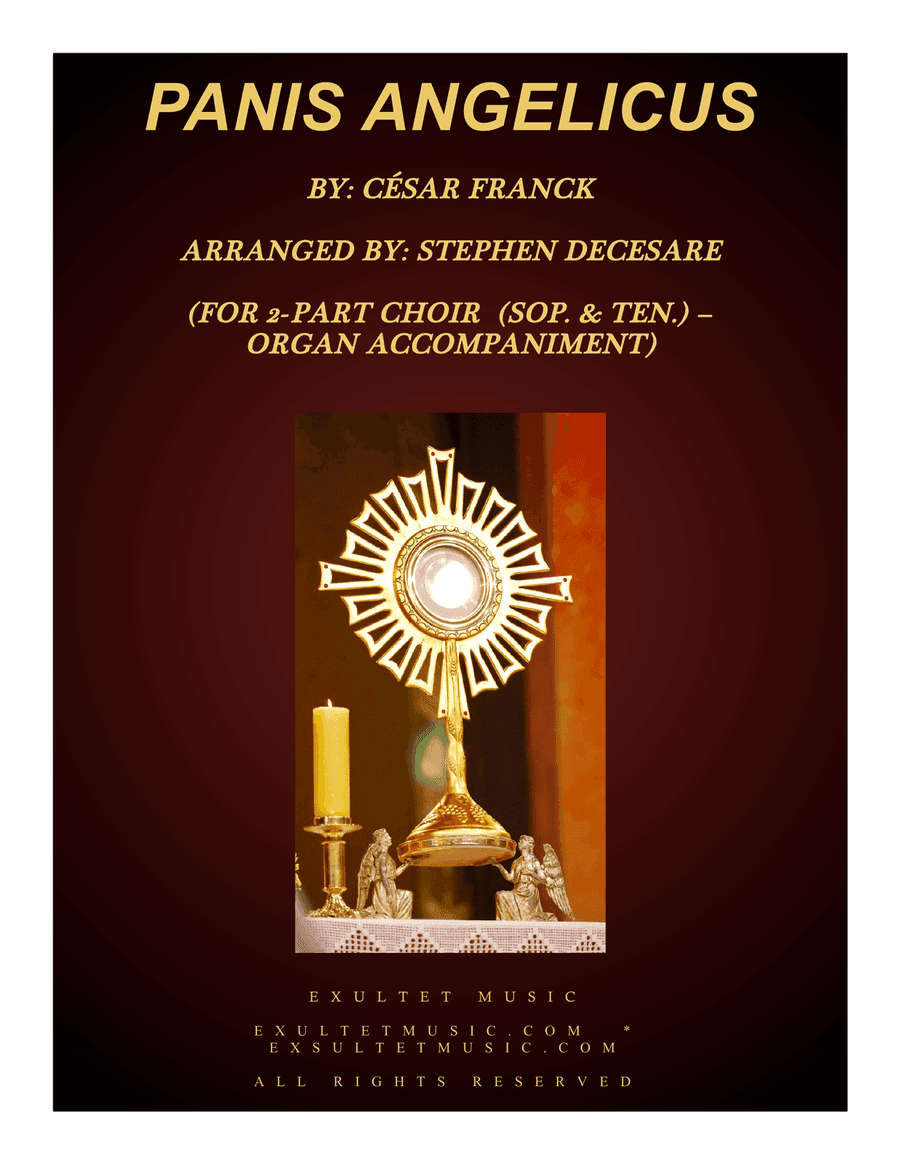 Panis Angelicus (for 2-part choir (Sop. & Ten.) - Organ Accompaniment)