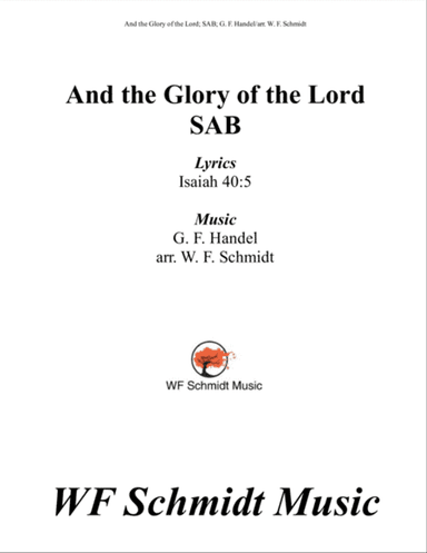 And the Glory of the Lord