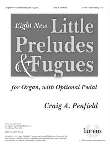 Eight New Little Preludes & Fugues (Digital Download)