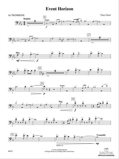 Event Horizon: 1st Trombone