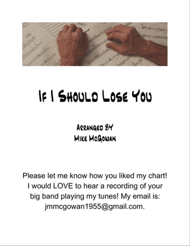 If I Should Lose You