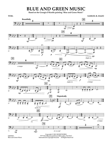 Blue And Green Music - Tuba