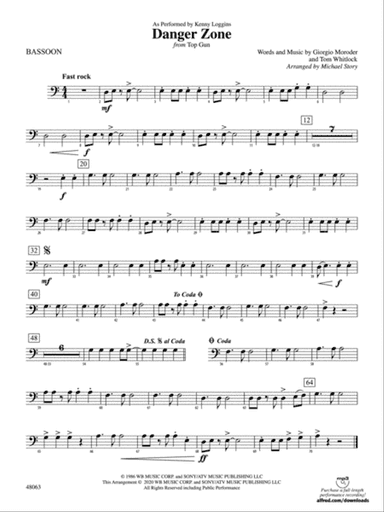 Danger Zone from Top Gun: Bassoon