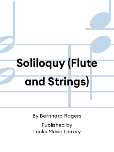 Soliloquy (Flute and Strings)