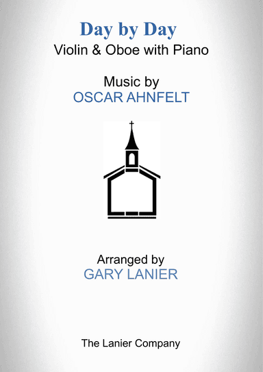 DAY BY DAY (Violin & Oboe with Piano - Score & Part included)