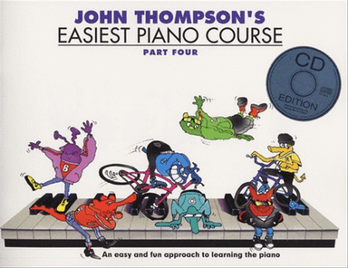 Easiest Piano Course Part 4 Book/CD