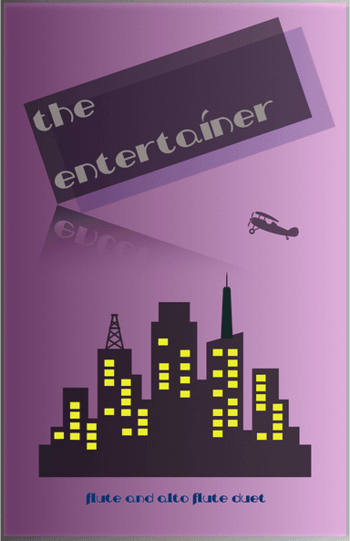 The Entertainer by Scott Joplin, Flute and Alto Flute Duet