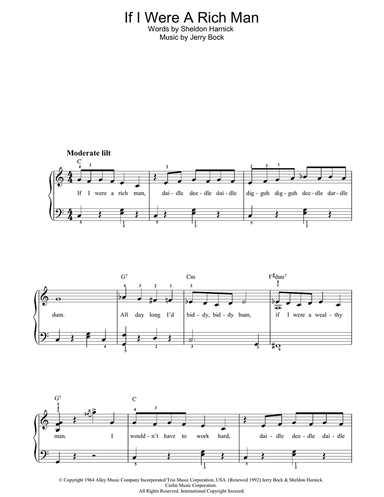 If I Were A Rich Man