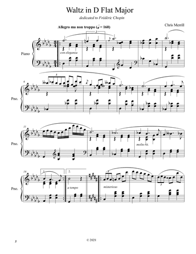 Waltz in D Flat Major