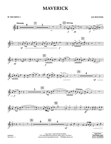 Maverick - Bb Trumpet 2