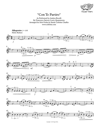 Con Te Partiro (time To Say Goodbye)
