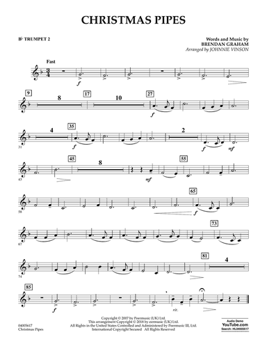 Christmas Pipes - Bb Trumpet 2