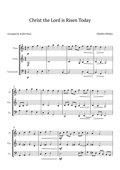 Christ the Lord is Risen Today