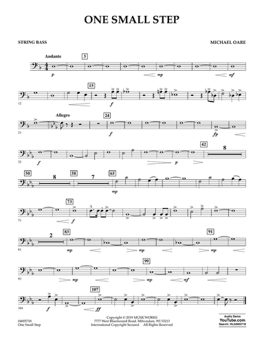 One Small Step - Bass