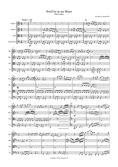 You'll Be In My Heart