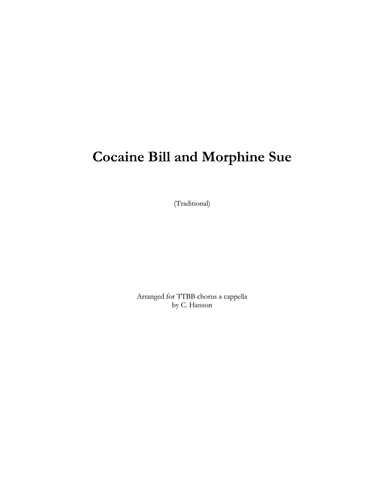 Cocaine Bill and Morphine Sue