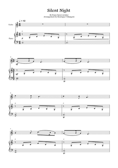 Silent Night (Stille Nacht)