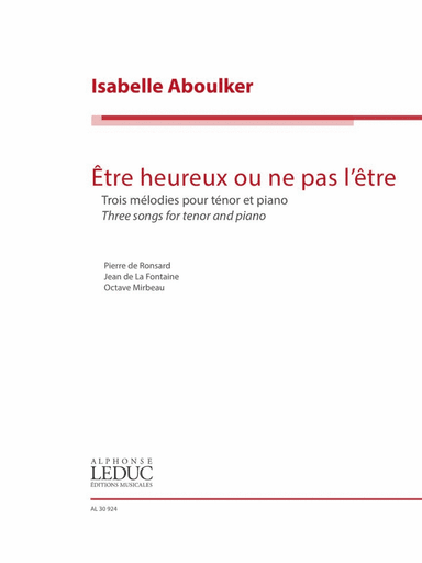 Ătre heureux ou ne pas l'ĂȘtre
