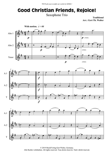 Good Christian Friends, Rejoice!