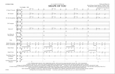 Shape of You: Score