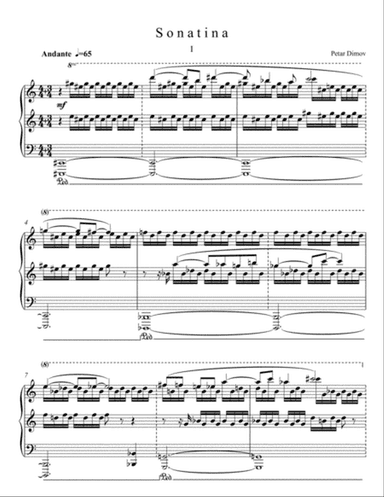 Sonatina for piano