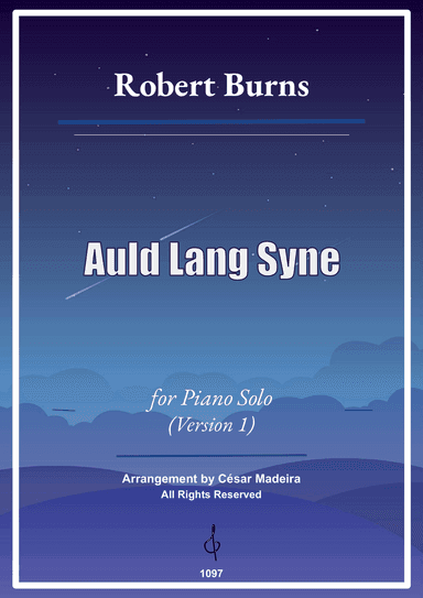 Auld Lang Syne - Piano Solo (Full Score)
