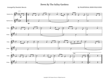 Down By The Salley Gardens