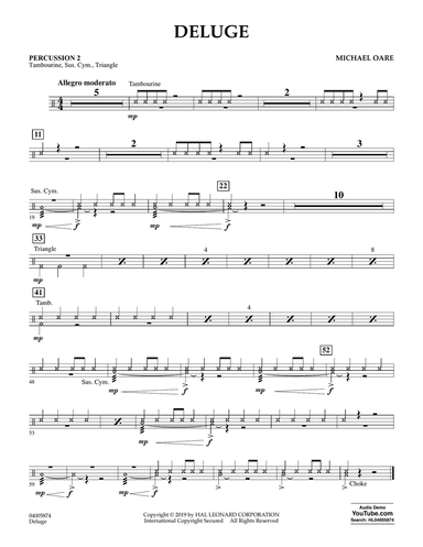 Deluge - Percussion 2