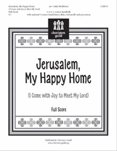 Jerusalem, My Happy Home - Full Score and Reproducible Parts