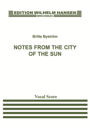 Notes from the City of the Sun