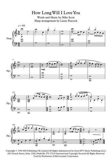 How Long Will I Love You