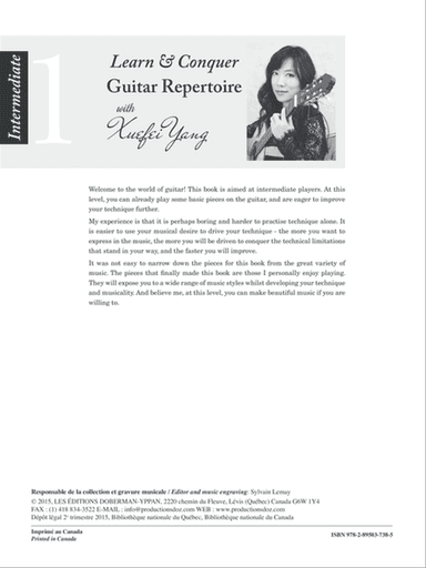Learn & Conquer Guitar Repertoire, intermediate 1