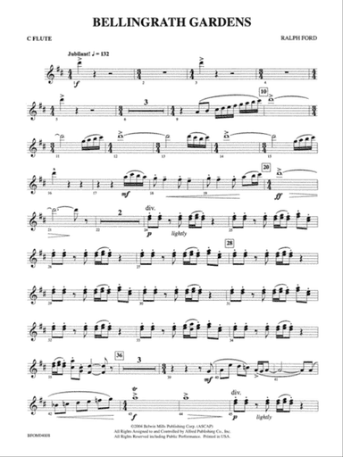 Bellingrath Gardens: Flute