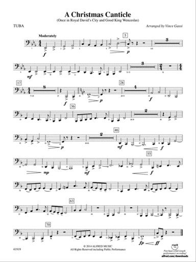 A Christmas Canticle: Tuba