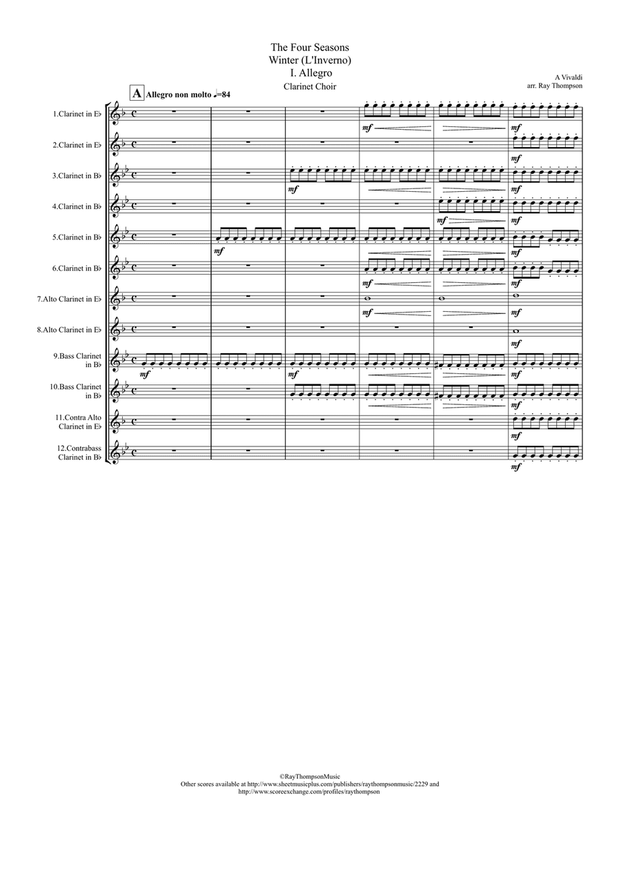 Vivaldi: The Four Seasons (Le quattro stagioni): Concerto No. 4 in F minor, Op. 8, RV 297, "L'invern