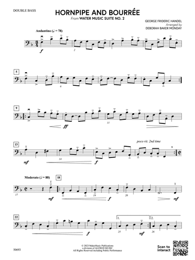 Hornpipe and Bourrée: String Bass