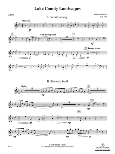 Lake County Landscapes: Oboe