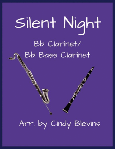 Silent Night, Bb Clarinet and Bb Bass Clarinet Duet