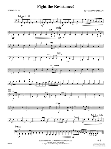 Fight the Resistance!: String Bass