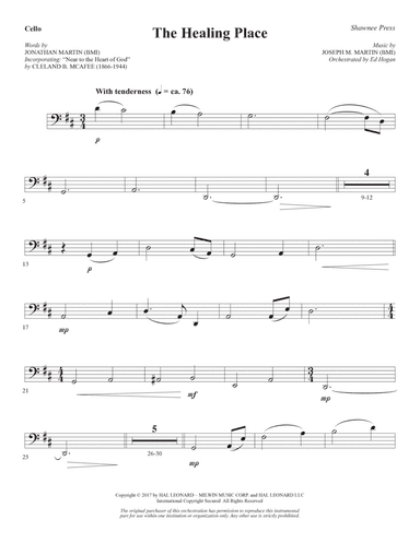 The Healing Place - Cello