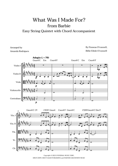 What Was I Made For?