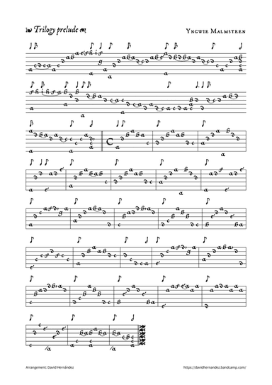 Trilogy Suite Op. 5
