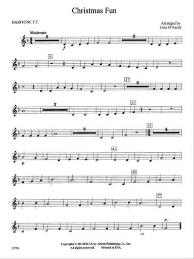 Christmas Fun: Baritone T.C.