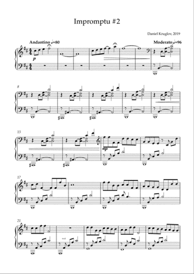 Impromptu #2